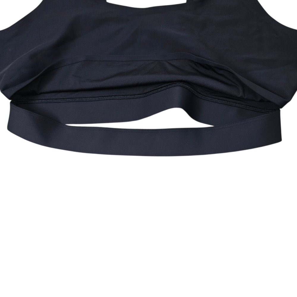 Lot of 2‎ Parade Scoop Neck Cutout Sports Bras Size 2 Black Sustainable - Picture 3 of 8